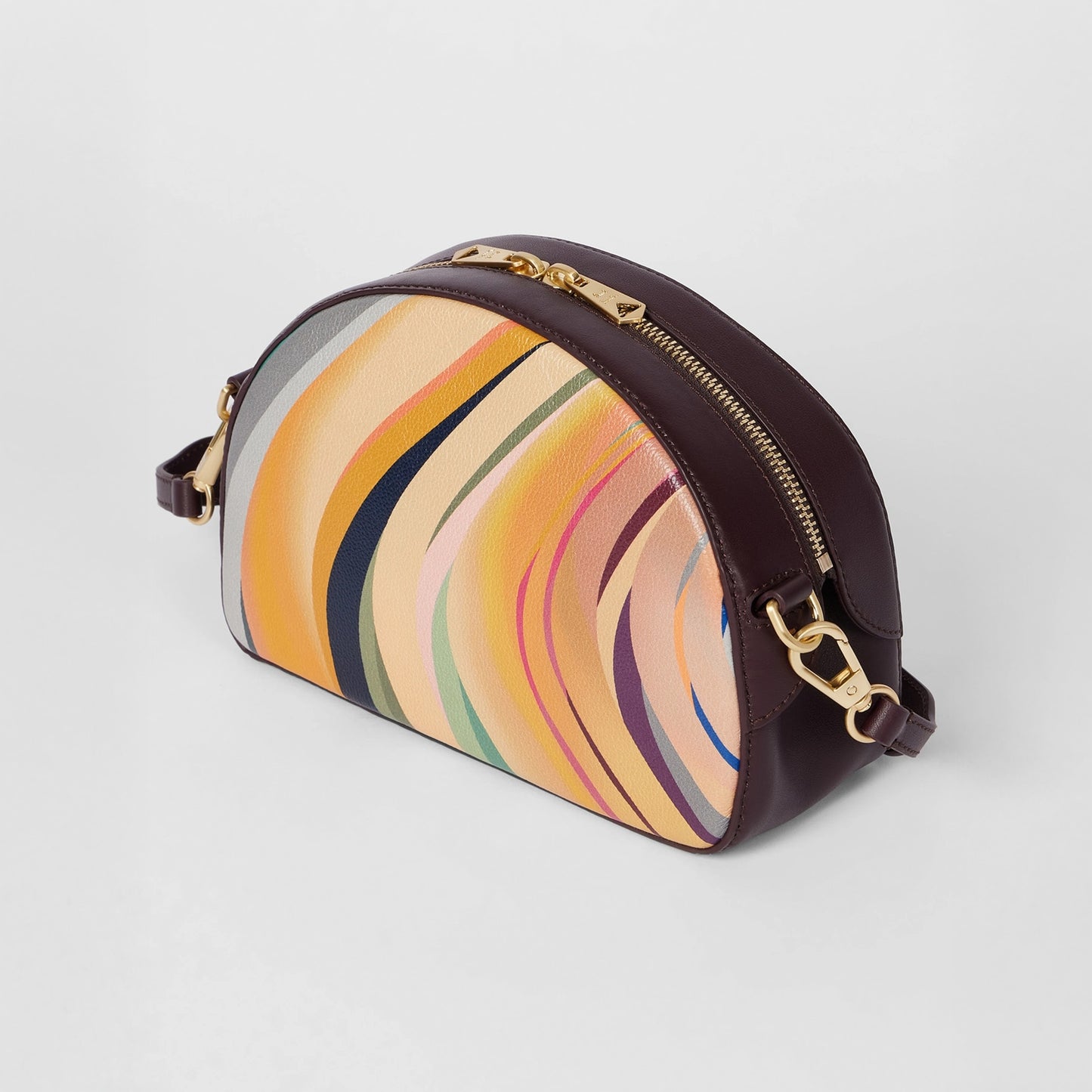- Leather Swirl Camera Bag