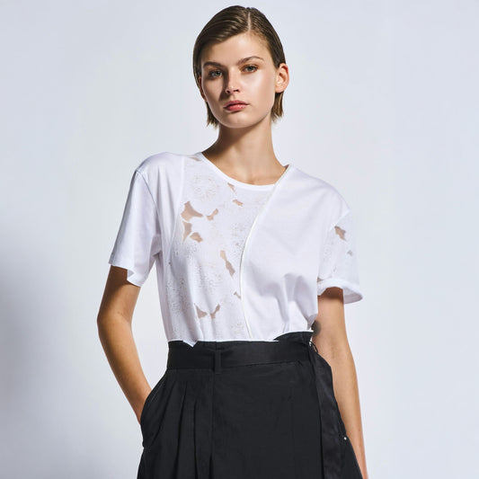 - Cosmos Jersey T-Shirt - White