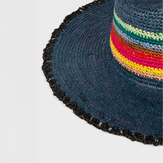 - Crochet Hat - Navy Blue