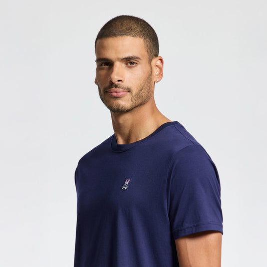 - Classic Crew Neck T-Shirt - Evening Blue