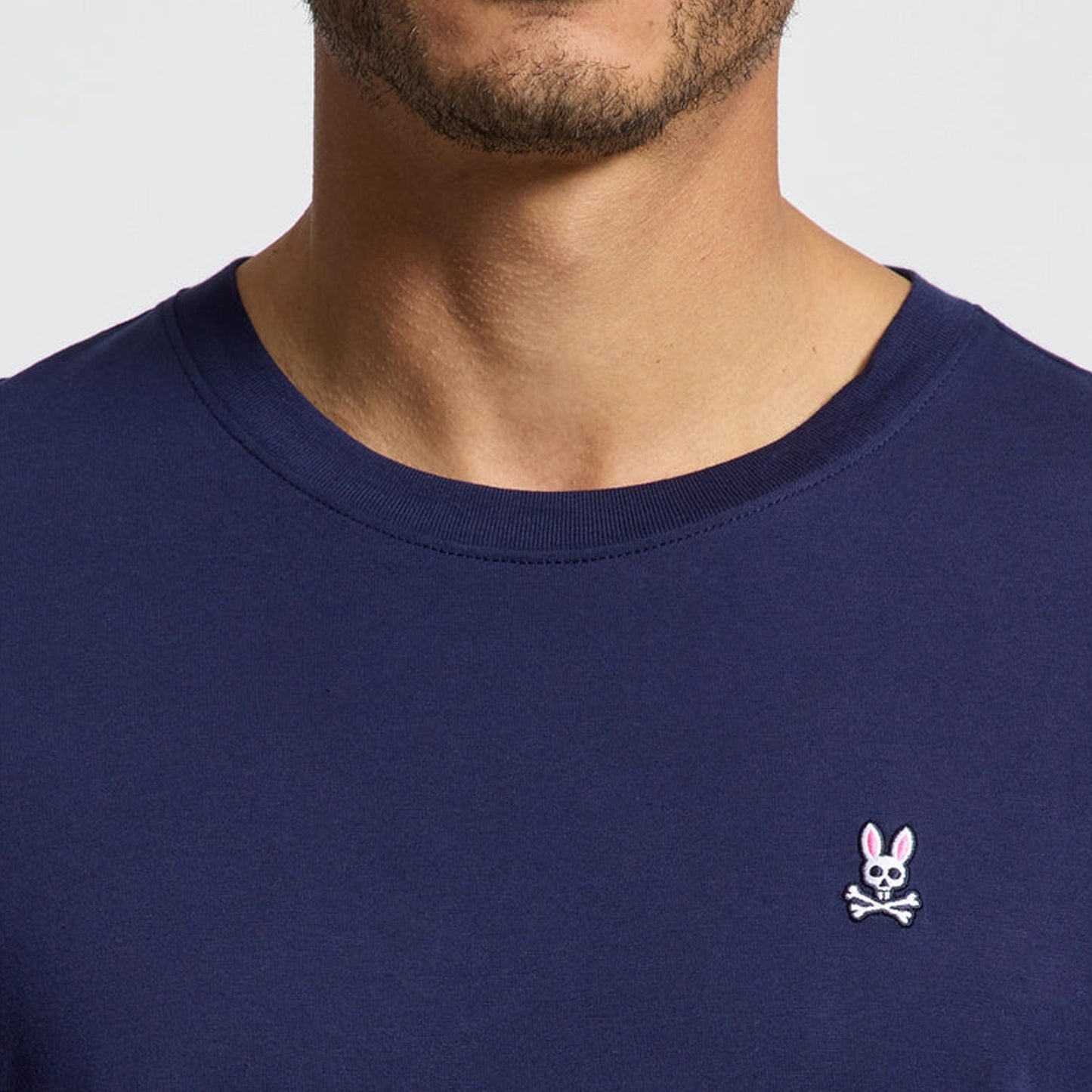 - Classic Crew Neck T-Shirt - Evening Blue