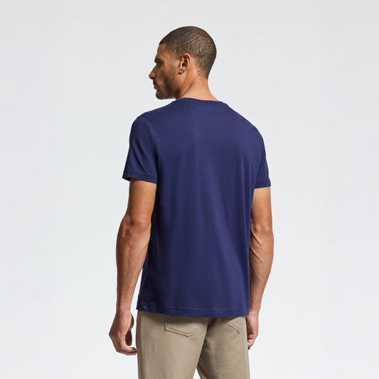 - Classic Crew Neck T-Shirt - Evening Blue