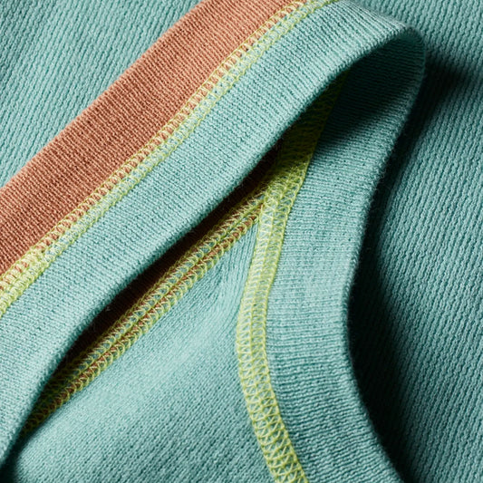 - Knitted Vest - Blue