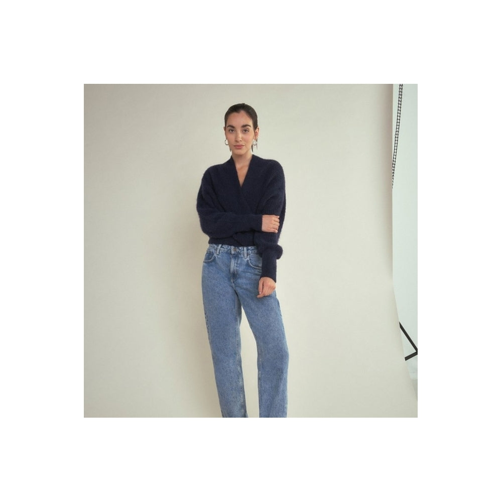 - East Cardigan - Navy Melange