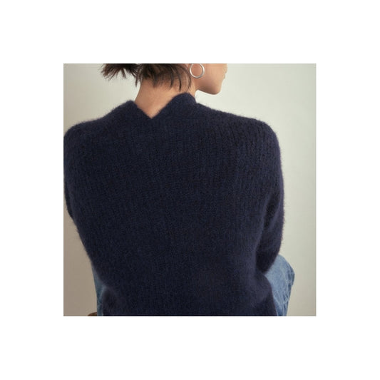 - East Cardigan - Navy Melange