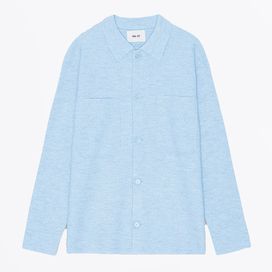 - Jonas Overshirt - Powder Blue