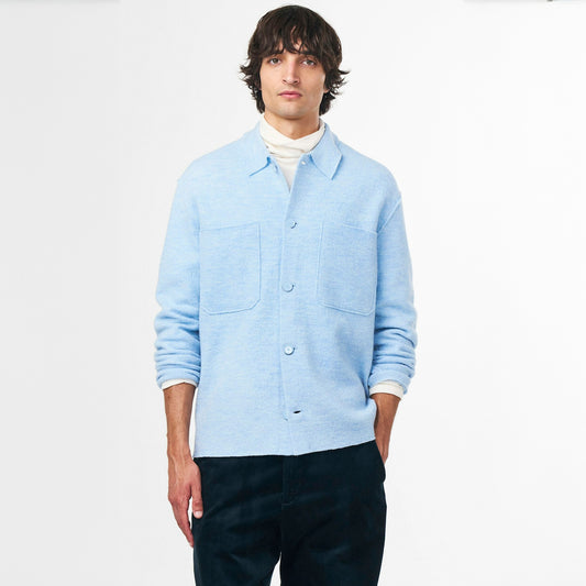 - Jonas Overshirt - Powder Blue
