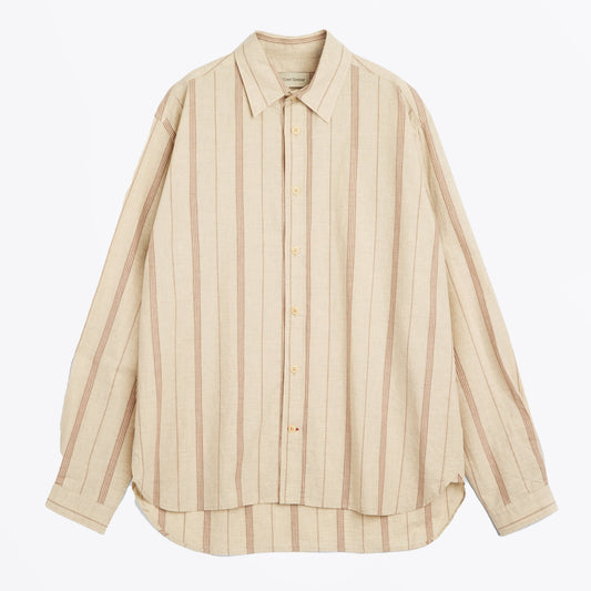 - Atlanta Long Sleeve Shirt Clemence - Sand/Rust
