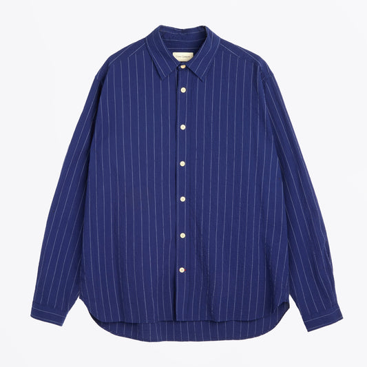 - Atlanta Long Sleeve Shirt Patterson - Blue