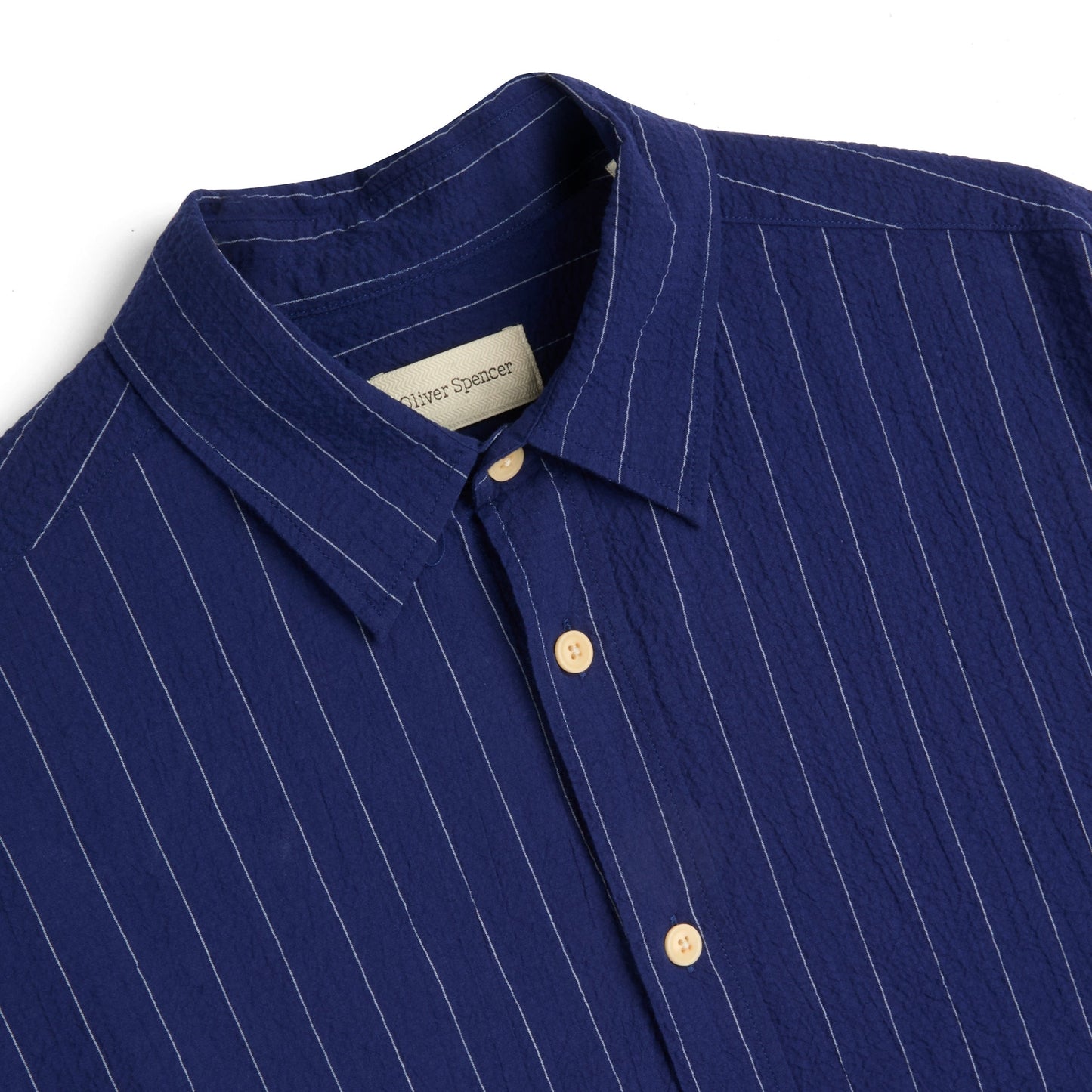 - Atlanta Long Sleeve Shirt Patterson - Blue