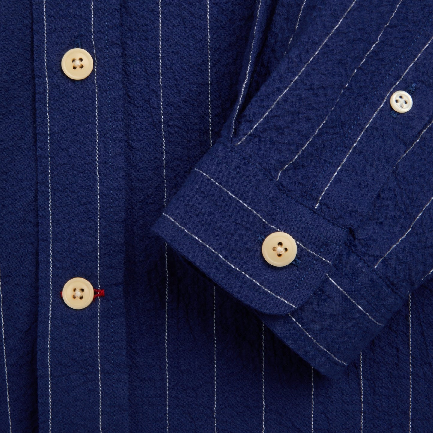 - Atlanta Long Sleeve Shirt Patterson - Blue