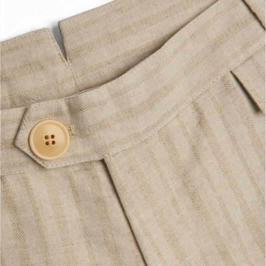 - Fishtail Trousers Brenner - Sand