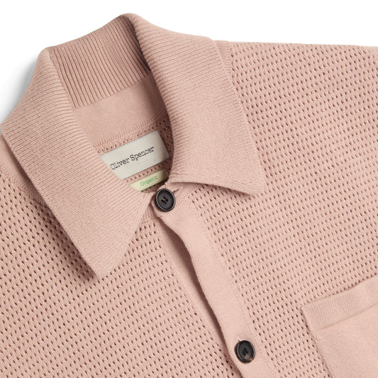- Mawes Knitted Shirt Nicholson - Pink