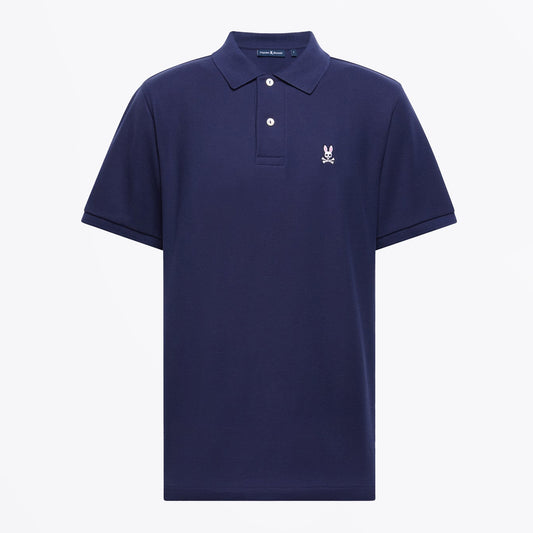 - Classic Pique Polo - Evening Blue