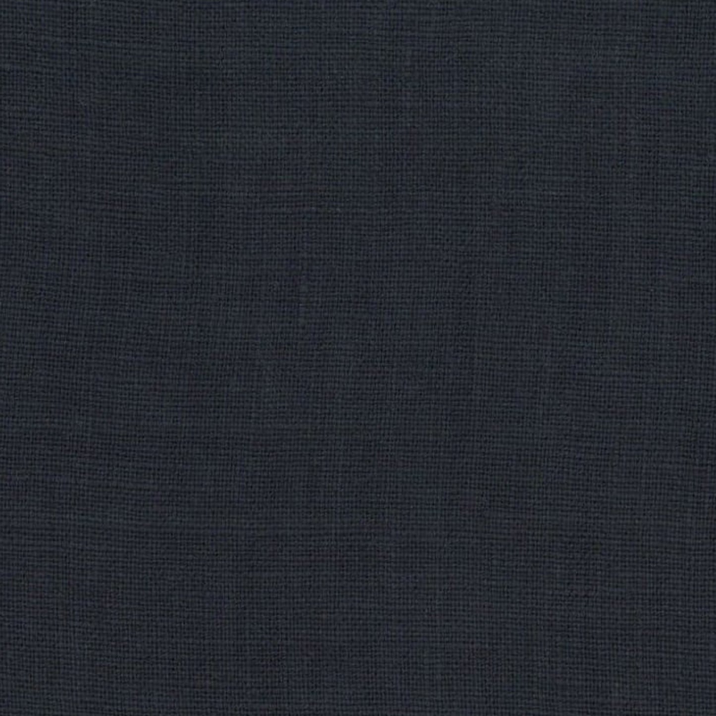 - Casual Fit Short Sleeve Linen Shirt - Dark Navy