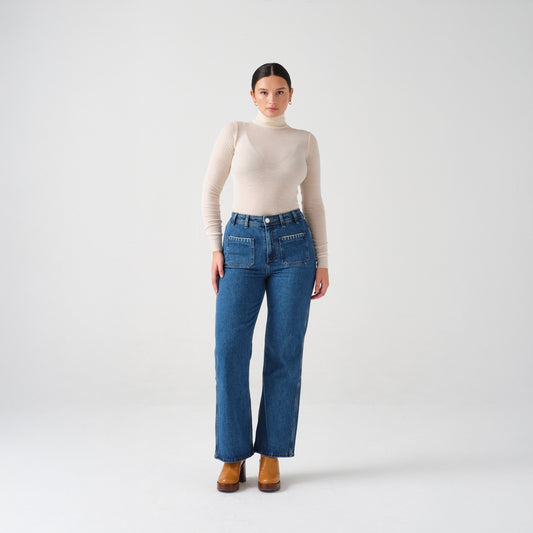 - Mabel Jean Patched Pocket - Vintage Americana