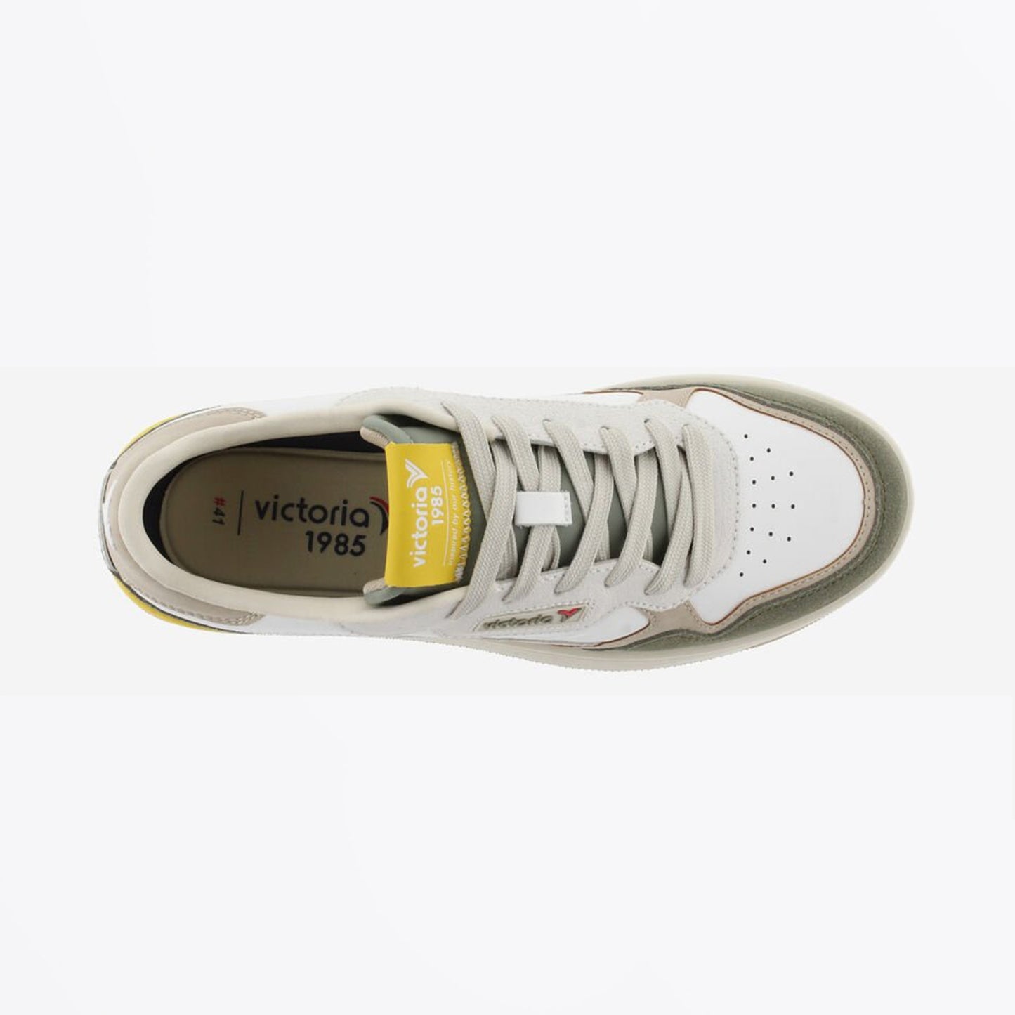 - C80 Classic Casual Patch Sneakers - Kaki