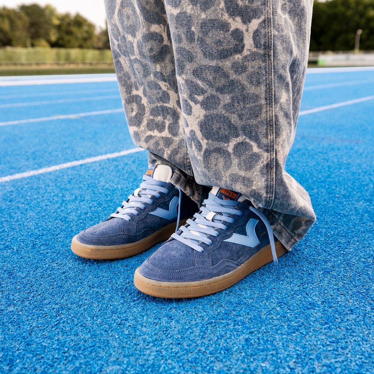 - Smash Suede Colour Sneakers - Merino