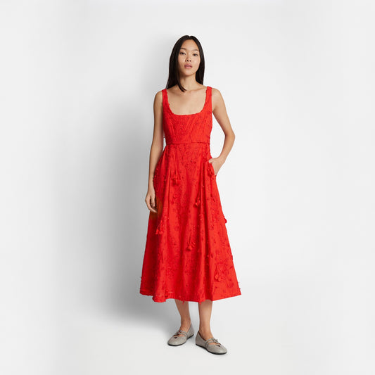- Friona Dress - Red