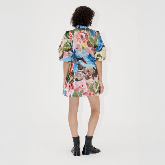 - Cotton Mini Dress - Loves Me, Loves Me Not