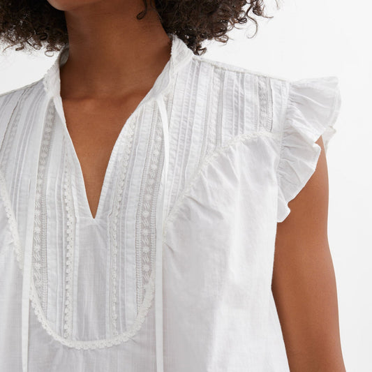 - Aurora Top - Optic White