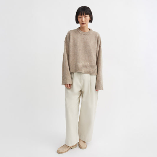 - Campa Jumper - Light Brown Mouline