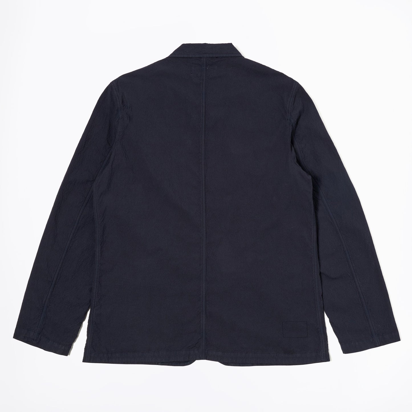 - Baker Jacket Seersucker - Navy