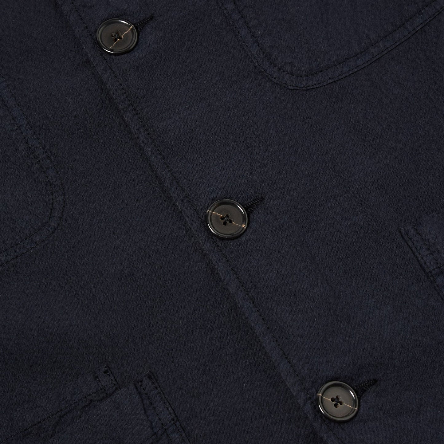 - Baker Jacket Seersucker - Navy