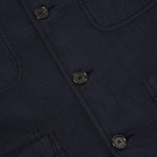 - Baker Jacket Seersucker - Navy