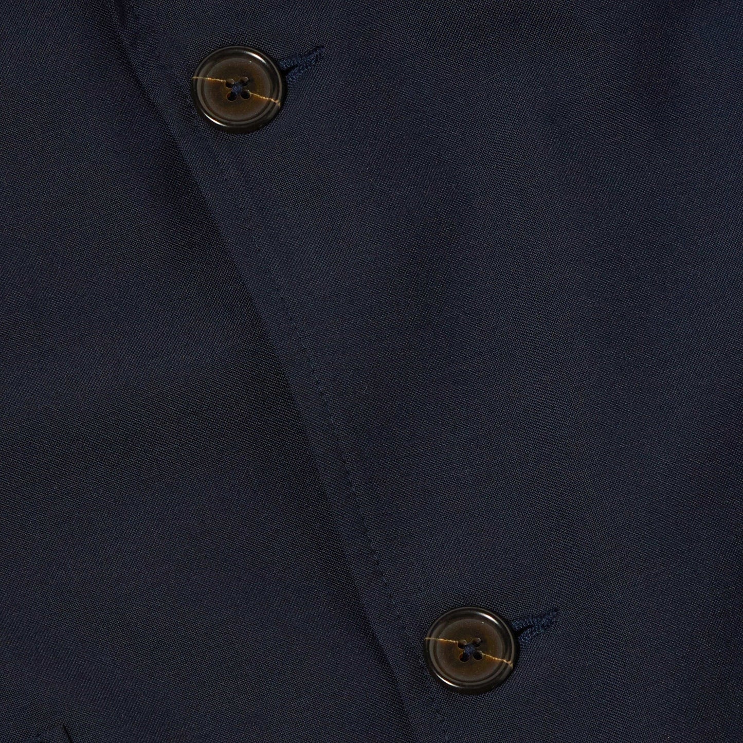 - Two Button Jacket in Navy Tropical Suiting