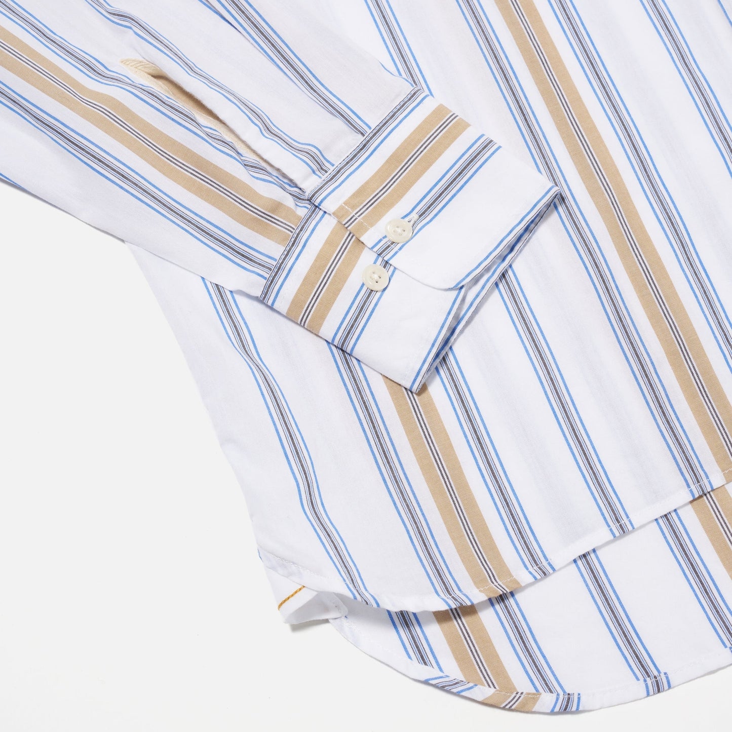 - Lazy Day Shirt in Blue/Sand Pop Stripe Three