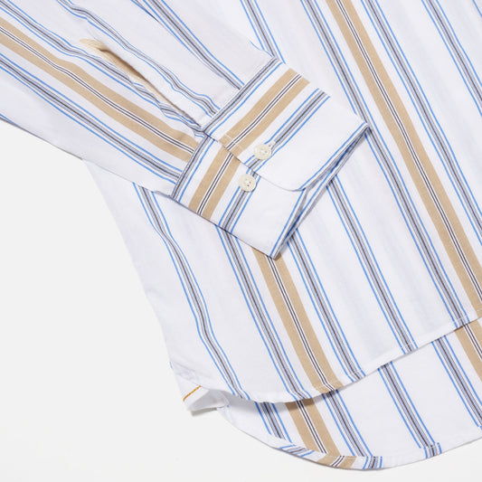 - Lazy Day Shirt in Blue/Sand Pop Stripe Three