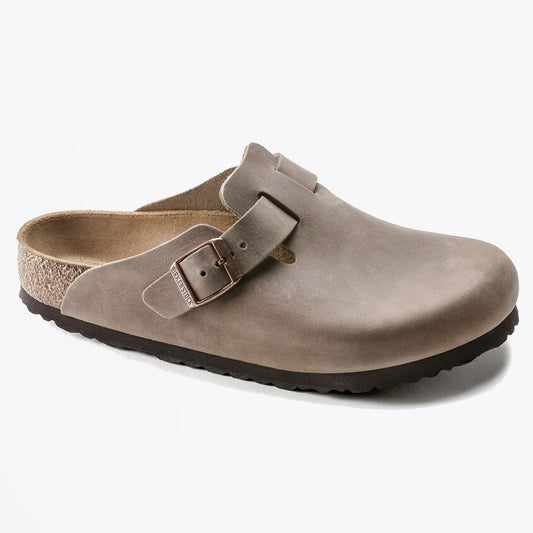 - Boston Natural Oiled Leather - Tobacco Brown