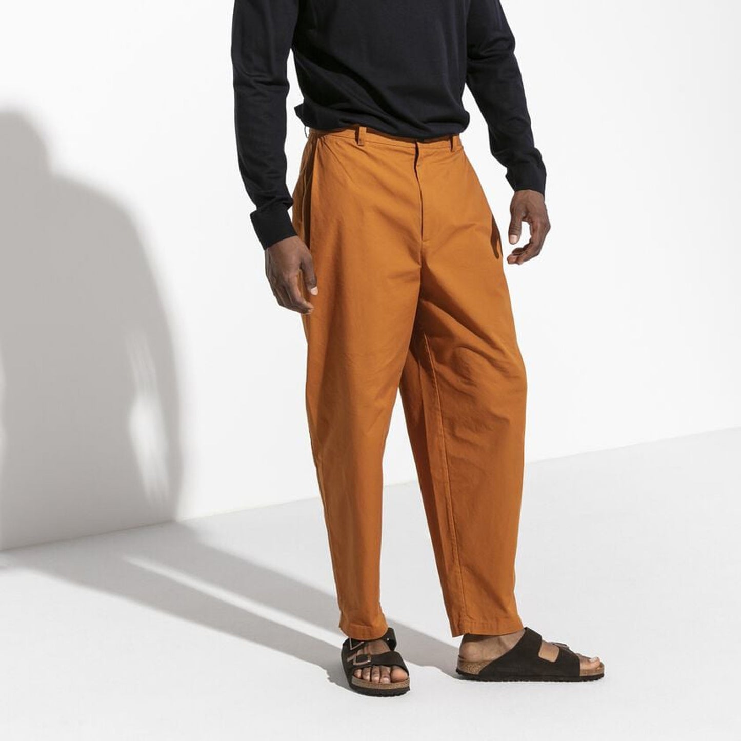 - Arizona Soft Footbed Suede Leather Sandals - Mocca