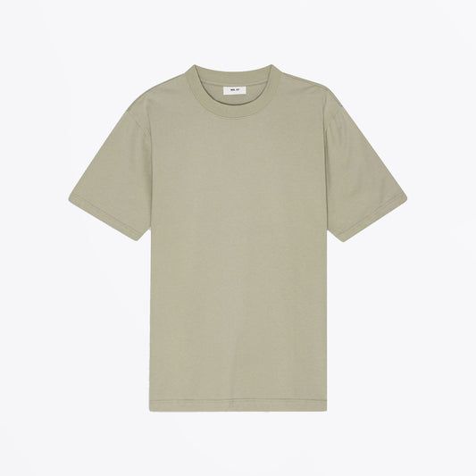 - Adam Casual Pima Cotton Tee - Fog