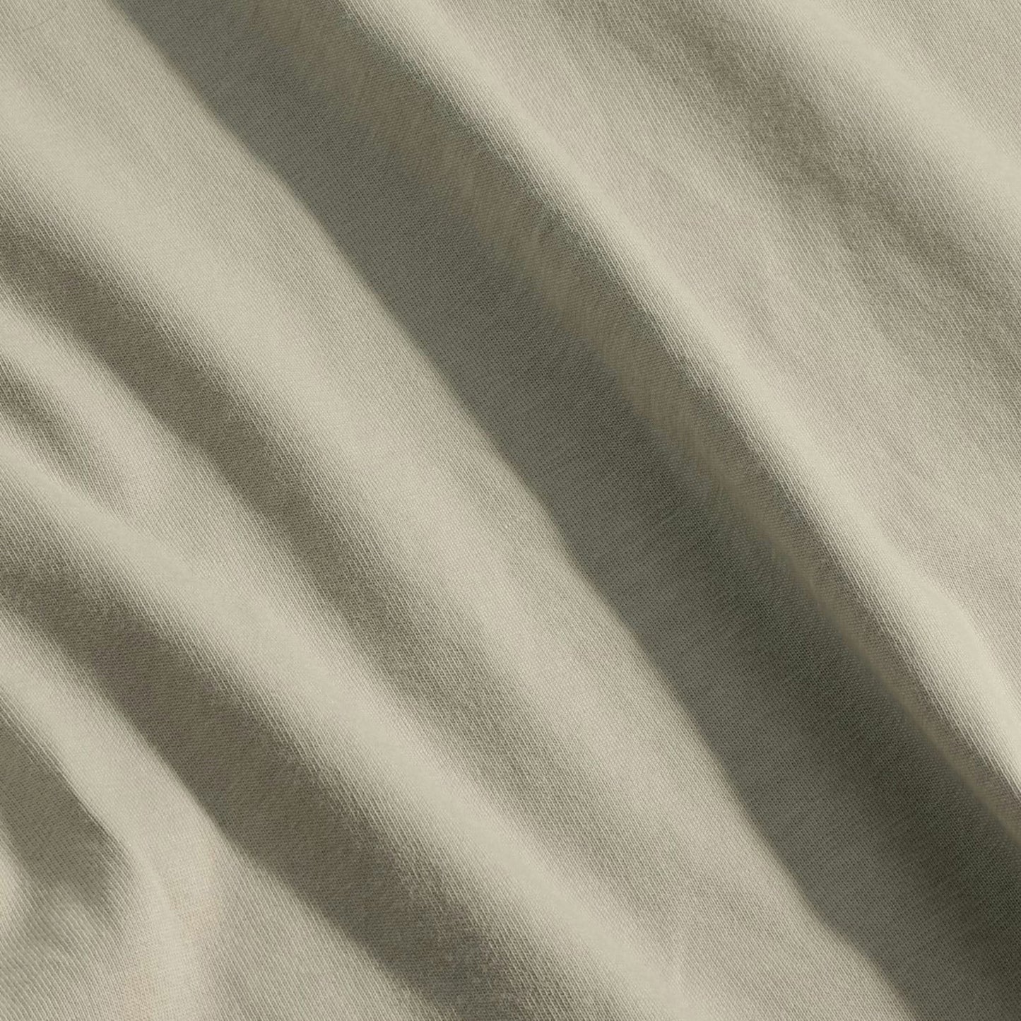 - Adam Casual Pima Cotton Tee - Fog