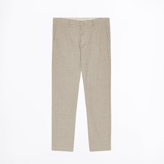 - Theo Melange Slim Fit Chino - Cement