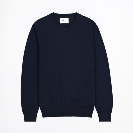 - Ted Lightweight Sweater - Navy Blue