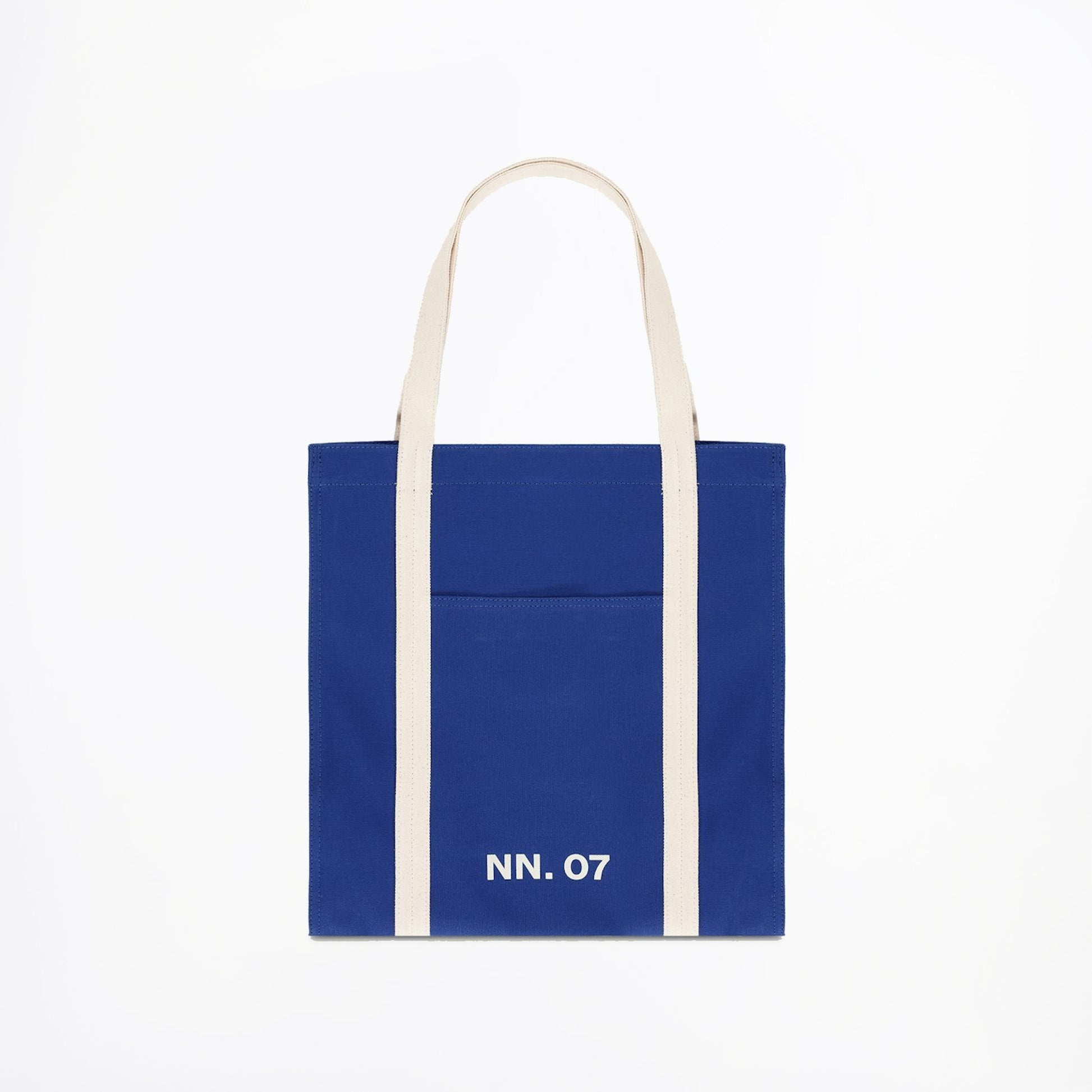 NN07 Logo Tote Bag - Bright Cobalt