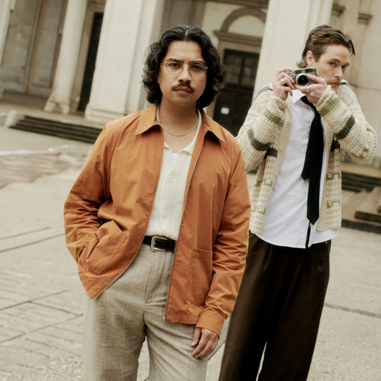 - Virgil Poplin Hybrid Jacket - Carmel