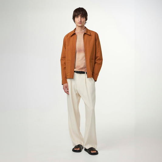 - Virgil Poplin Hybrid Jacket - Carmel
