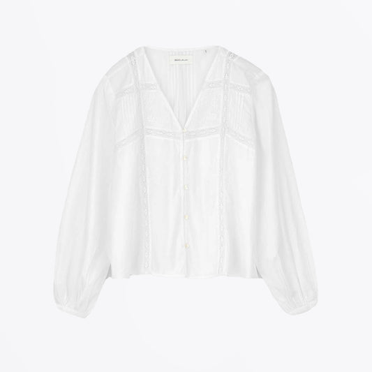 Magnolia Blouse - Optic White