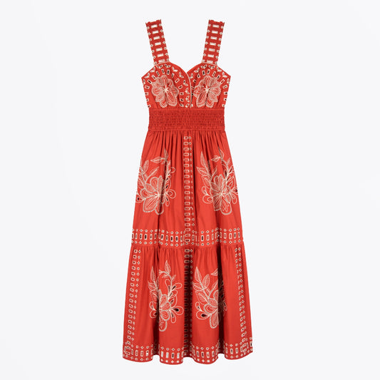 - Fawn Dress - Terracotta