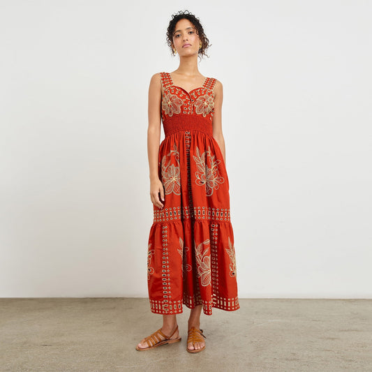 - Fawn Dress - Terracotta