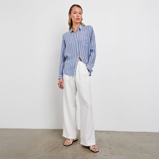 - Charli Shirt - Lake View Stripe