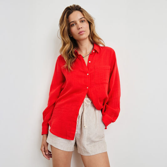 - Ellis Shirt - Cherry