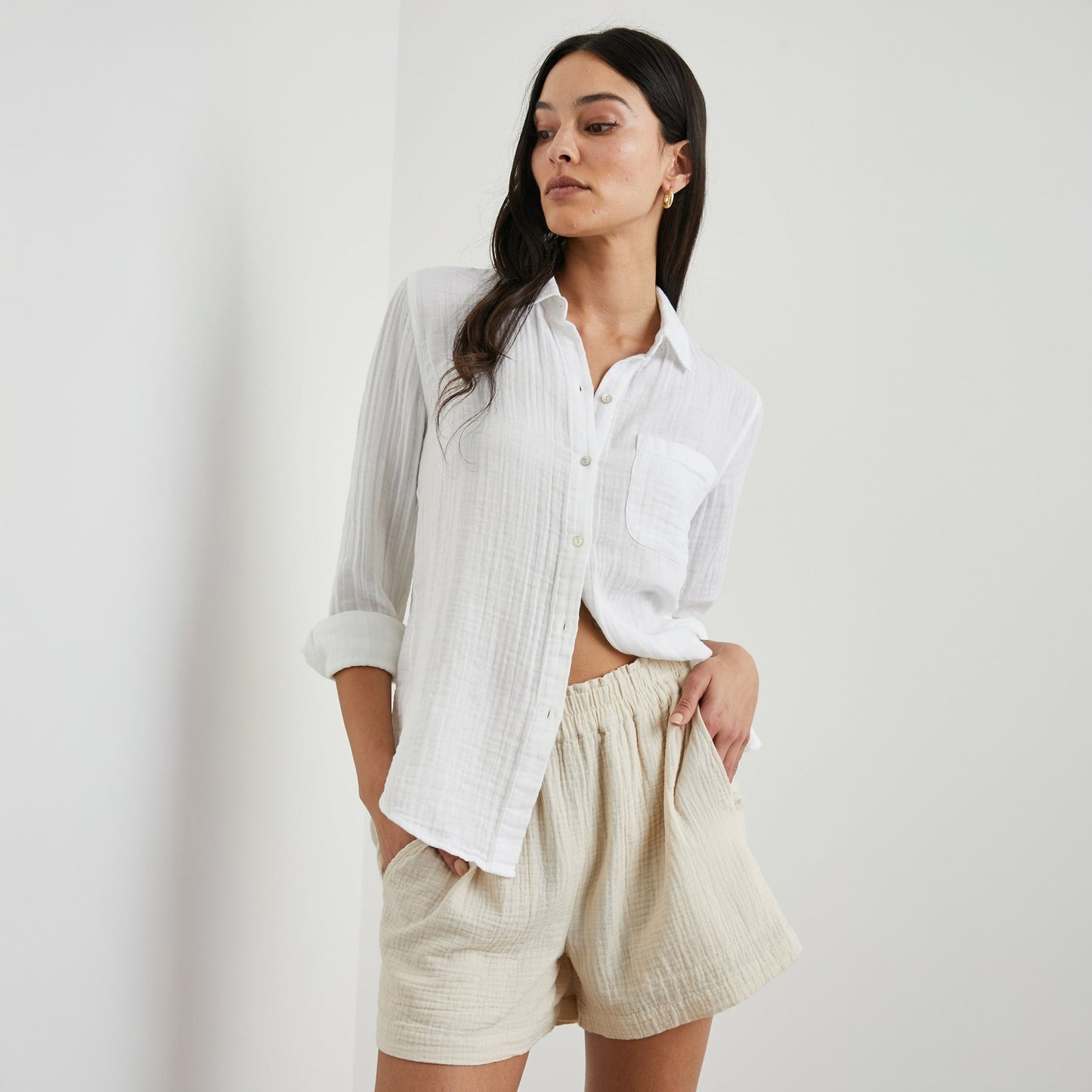 - Ellis Shirt - White