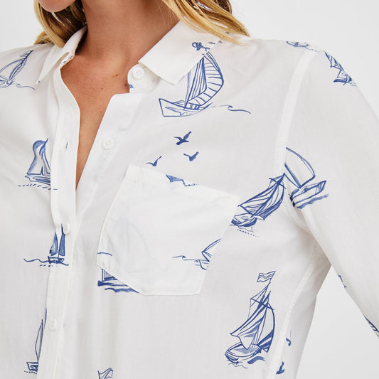 - Kathryn Shirt - Sailboats