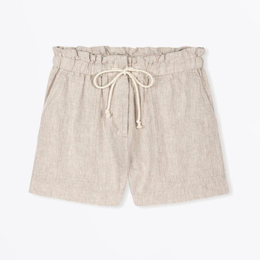 - Foster Shorts - Heathered Flax