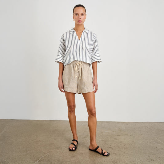 - Foster Shorts - Heathered Flax